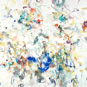 Party Time III by Lisa Ridgers Abstract Poster 72 in. x 72 in.