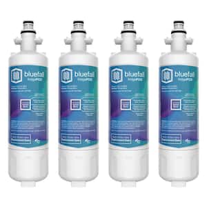 4 Compatible Refrigerator Water Filters Fits LG LT700P and Kenmore 46-9690 (Value Pack)