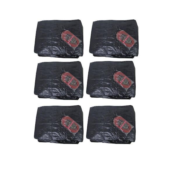 SWIMLINE 16 ft. x 32 ft. Heavy-Duty Oval Blue Above Ground Winter Pool Cover (6-Pack)