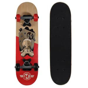 22 in. x 5.75 in. Locker Board Complete Skateboard