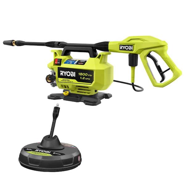 RYOBI 1800 PSI 1.2 GPM Cold Water Electric Pressure Washer with