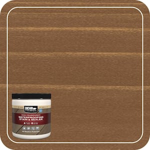 BEHR PREMIUM 8 oz. #ST-147 Castle Gray Semi-Transparent