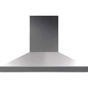 Titan 60 in. 750 CFM Wall Mount Range Hood with LED Light in Stainless Steel