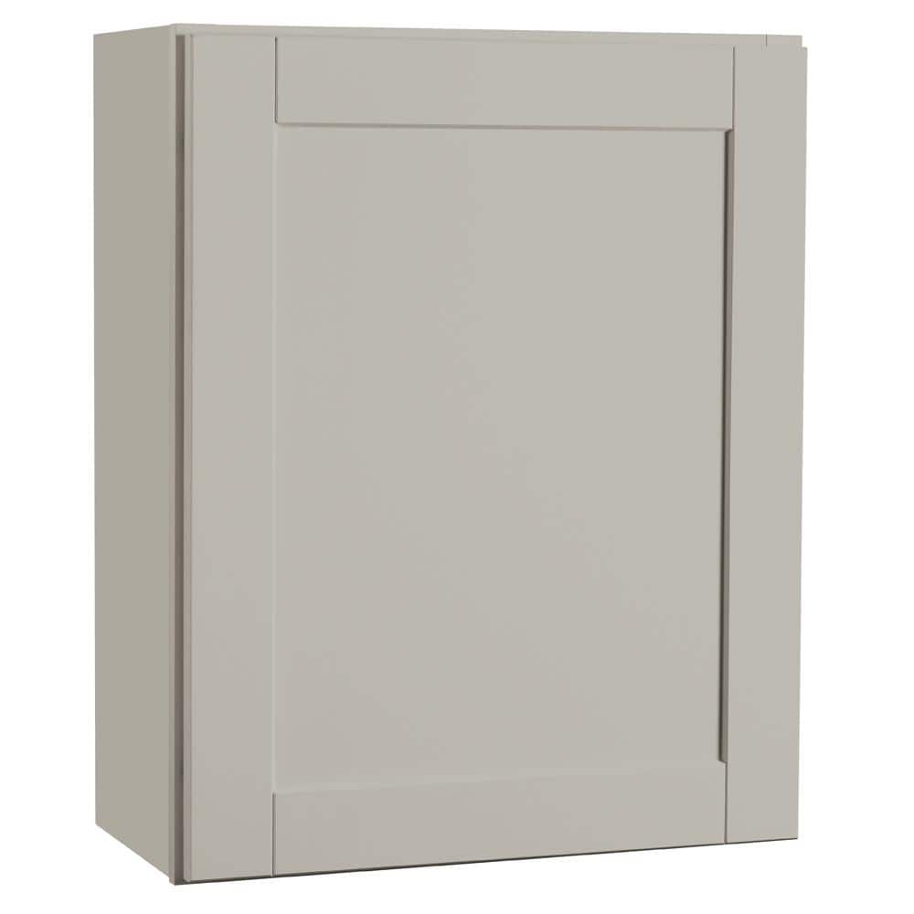 Have A Question About Hampton Bay Shaker 24 In W X 12 In D X 30 In H Assembled Wall Kitchen 7890