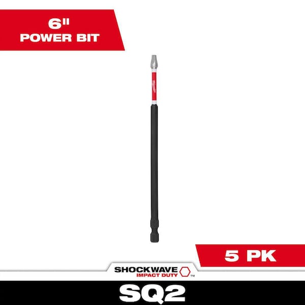 Milwaukee SHOCKWAVE Impact Duty 6 in. T25 Torx Alloy Steel Screw