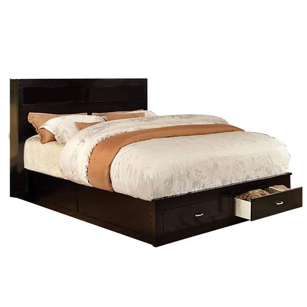 William's Home Furnishing Gerico II Espresso California King Bed