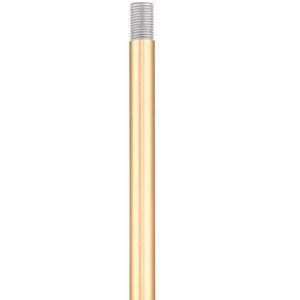 Natural Brass 12" Length Rod Extension Stem