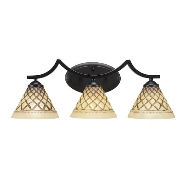Unbranded Cleveland 8.5 in. 1-Light Matte Black Vanity Light