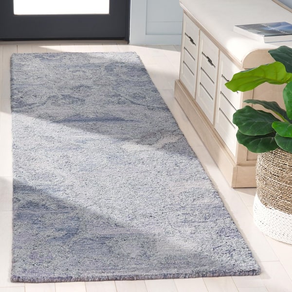 Anatolia 2 ft. x 8 ft. Violet/Purple Traditional Garden Runner Rug