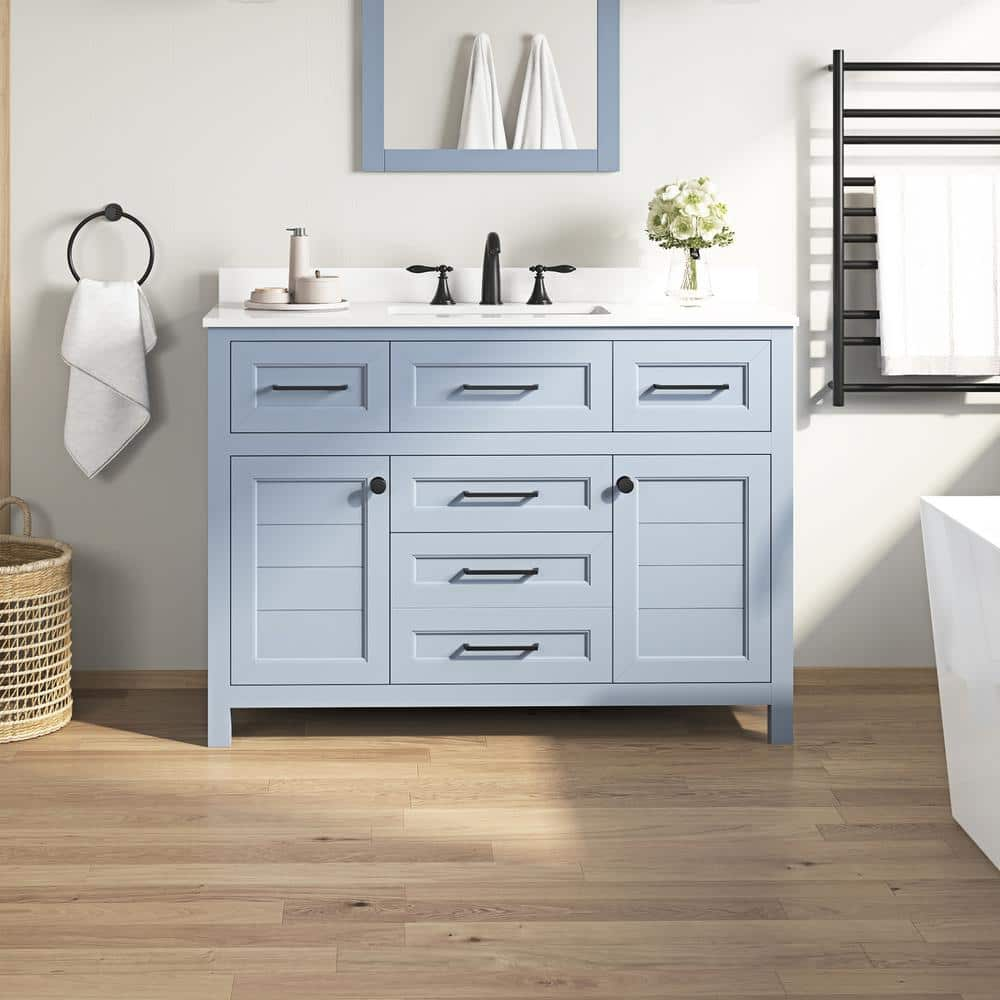 Home Decorators Collection Hanna 48 In W X 19 In D X 34 In H Single   Home Decorators Collection Bathroom Vanities With Tops Hanna 48sb 64 1000 