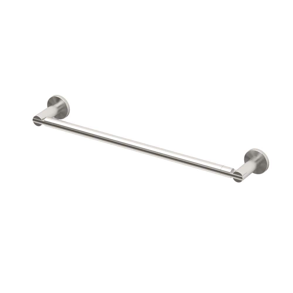 UPC 011296469105 product image for Channel 18 in. Towel Bar in Satin Nickel | upcitemdb.com