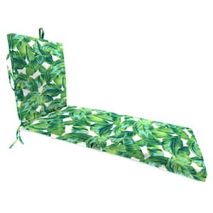 72 in. L x 21 in. W x 3 in. T Outdoor Chaise Lounge Cushion in Clarmont Seagrass