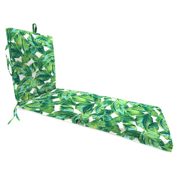 72 in. L x 21 in. W x 3 in. T Outdoor Chaise Lounge Cushion in Clarmont Seagrass