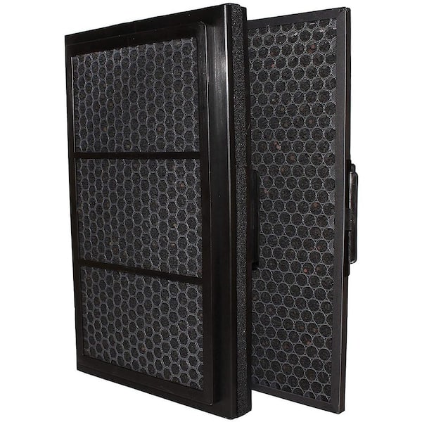 8.25 in. x 13.75 in. x 4.25 in. Replacement Carbon and SmokeStop Folding Filters Set Fit Blueair Pro M L XL Air Purifier