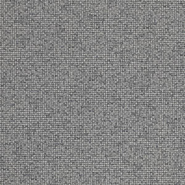 Advantage Surrey Basketweave Black Non Pasted Non Woven Wallpaper
