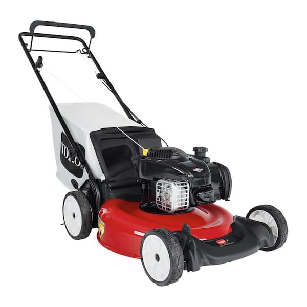 Toro 21352 Recycler 21 in. Briggs and Stratton Low Wheel RWD Gas Walk Behind Self Propelled Lawn Mower with Bagger - 3