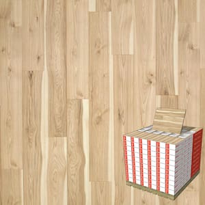 Outlast+ Arden Linen Hickory 12mm T x 6.14 in. W Waterproof Laminate Wood Flooring (967.2 sq. ft./pallet)