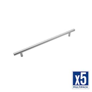 Bar Pulls 10-1/16 in. (256 mm) Stainless Steel Cabinet Pull (5-Pack)