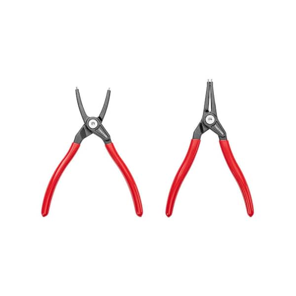 7 in. Internal and External Retaining Ring Pliers Set, 2-Piece (0.070 in. Tips)