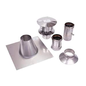 4 in. Vertical Stainless Steel Venting Kit
