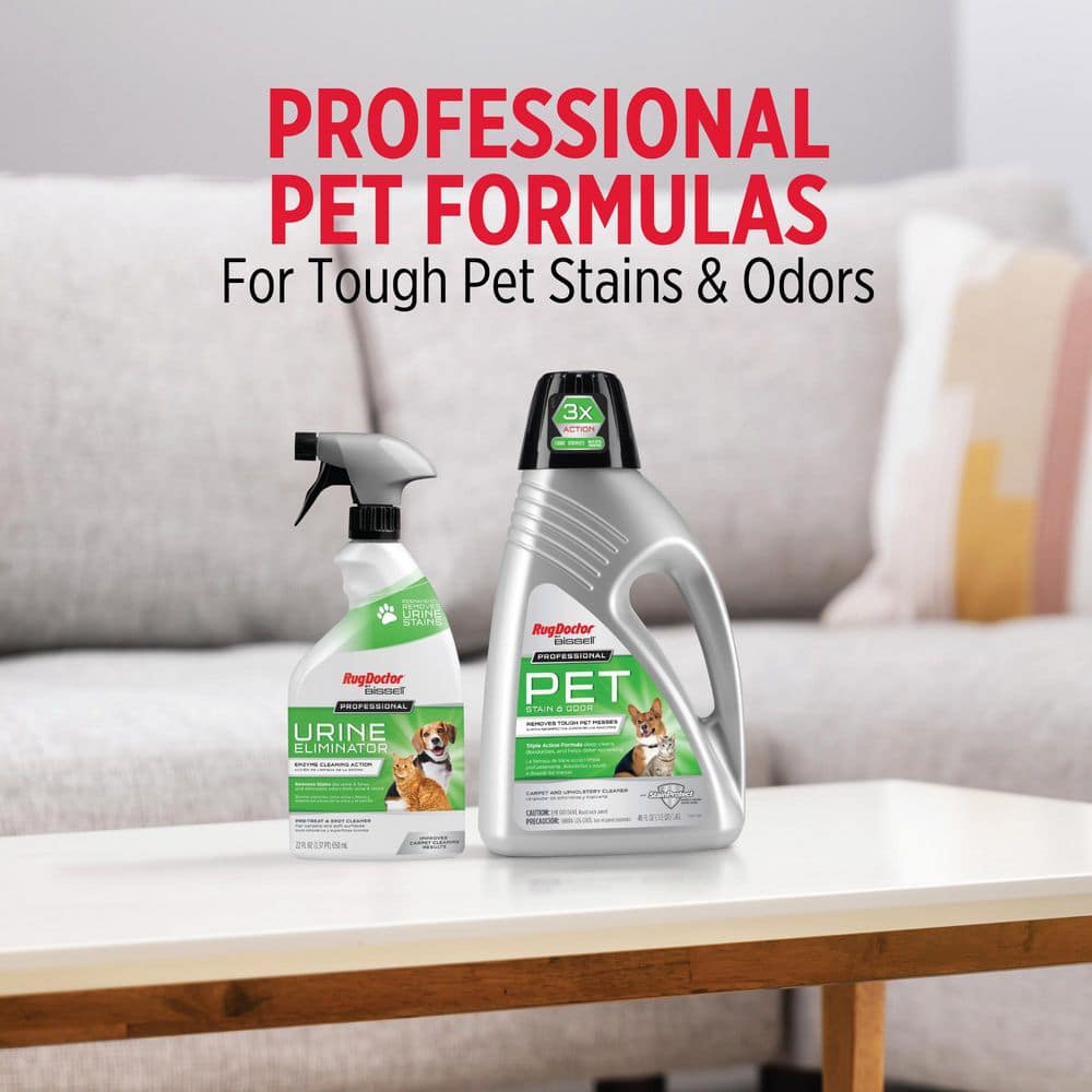 Rug Doctor Red Commercial Carpet Cleaner with Pet Solution
