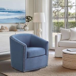 Memo Blue 360° Swivel Chair