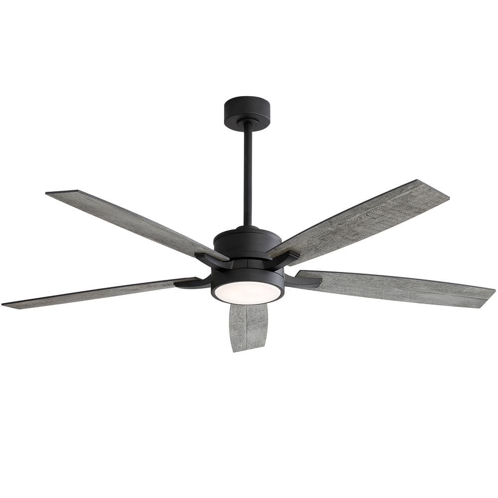 Reviews for Lamober Wilder 65 in. Integrated LED Indoor Black Ceiling