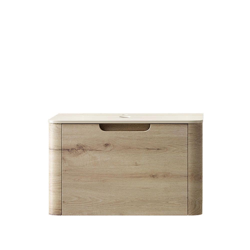 24 in. W x 19 in. D x 14 in. H Bath Vanity Cabinet without Top in White Oak price history on PriceWatchPro