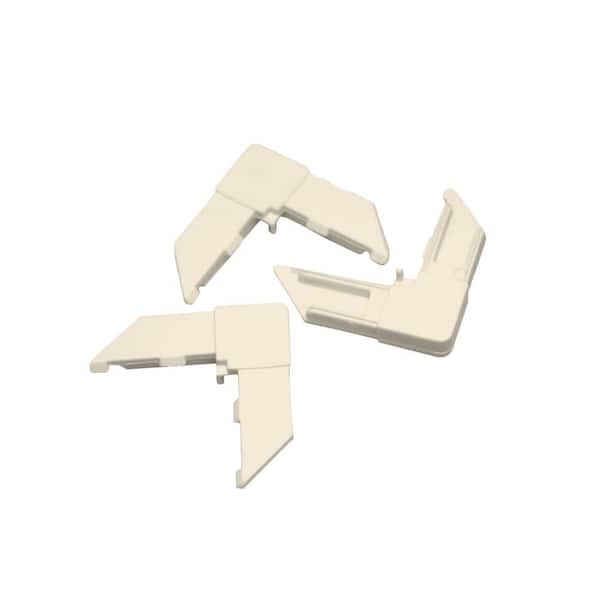 Phifer 5/16 in. Stucco Plastic Corners (4-Pack)