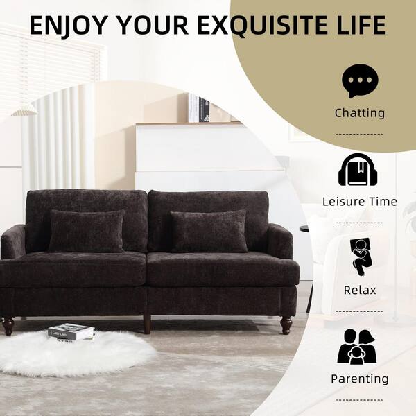 Have a question about HOMEFUN 69 in. Modern Oversized Black