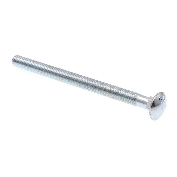 Prime-Line 1/2 in.-13 x 7 in. A307 Grade A Zinc Plated Steel Carriage Bolts (10-Pack)