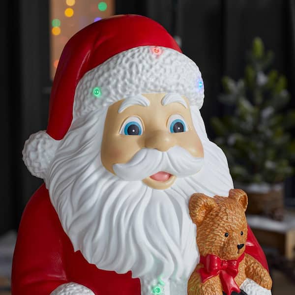 Home Accents Holiday 2.5 ft LED Santa 25DK01015 - The Home Depot