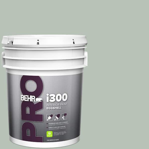 5 gal. #MQ6-18 Recycled Glass Eggshell Interior Paint