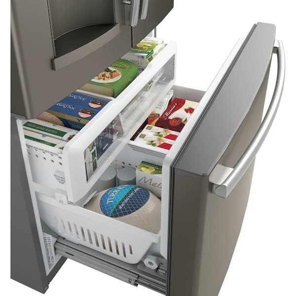 27.8 cu. ft. French Door Refrigerator in Slate, Fingerprint Resistant and ENERGY STAR