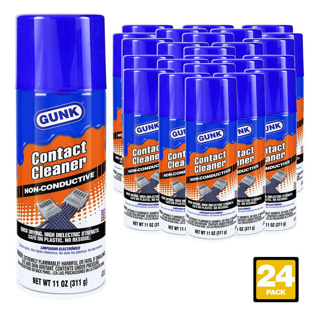 GUNK 11 oz. Contact Cleaner Pack of 24
