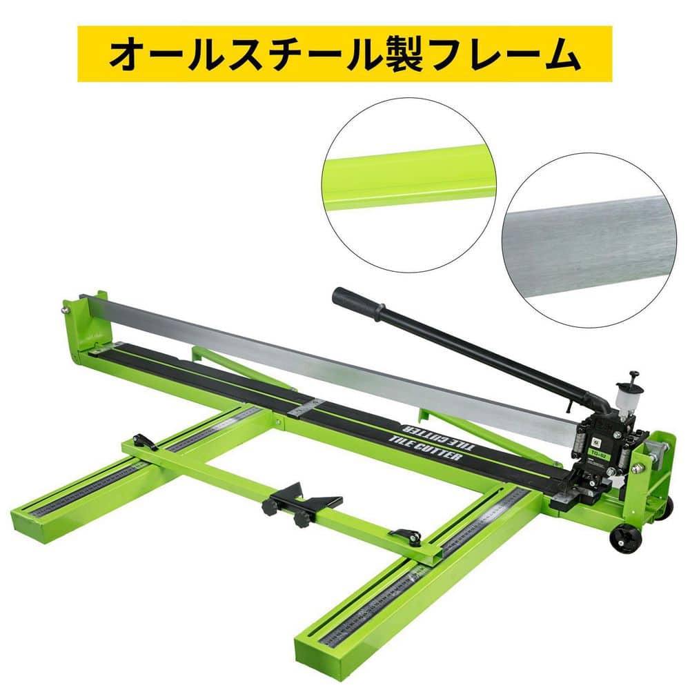 Green Steel Manual Ceramic Tile Cutting Machine