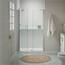 KOHLER Cursiva 47.875 in. W x 78 in. H Sliding Frameless Shower Door in ...