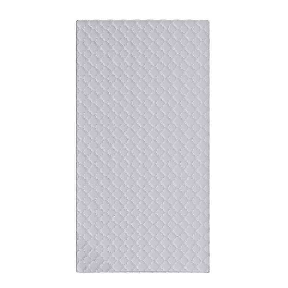 Full Taupe Gray Microfiber Innerspring Futon Mattress