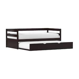 Caspian Chocolate Twin Daybed with Trundle