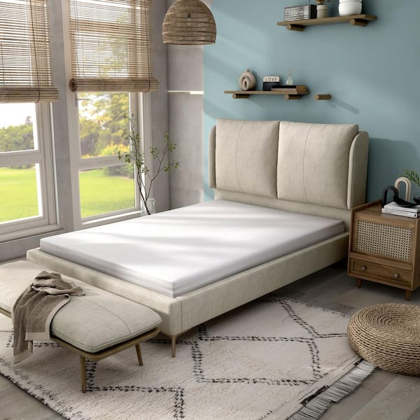 Furniture of America Nixy Full Medium Memory Foam 5 in. Bed-in-a-Box CertiPUR-US Bamboo Charcoal Mattress