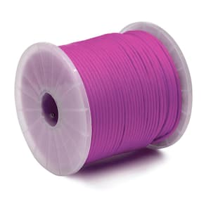 5/32 in. x 400 ft. Nylon Paracord 550 Rope - Type III Mil-Spec 7-Strand Utility Survival Parachute Cord, Pink