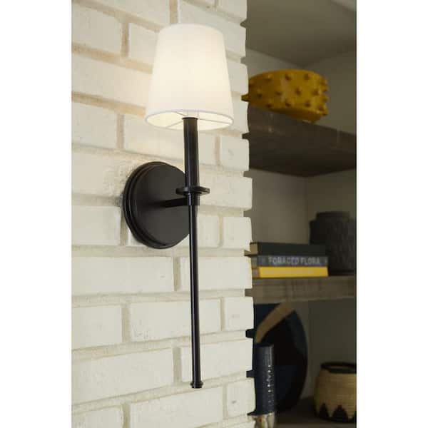 Elara White Linen Fabric Accessory Shade
