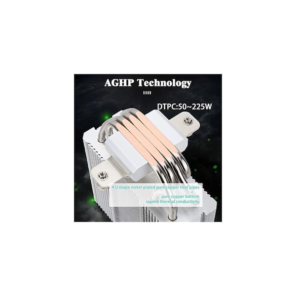 YICHUHAOXI Assassin X120 CPU Air Cooler 4 Heat Pipes AGHP Tech PWM