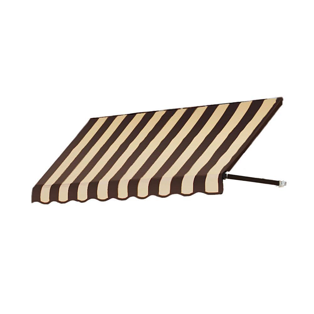 7.38 ft. Wide Dallas Retro Window/Entry Fixed Awning (31 in. H x 24 in. D) 