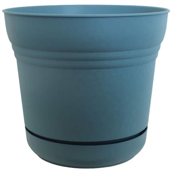 Bloem 10 in. Plastic Turbulent Saturn Planter