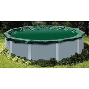Swimline 18 ft. x 24 ft. Oval Ripstopper Aboveground Winter Cover with 22 ft. x 28 ft. Cover Size