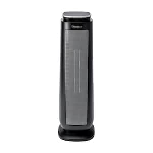 23 in. 1500-Watt/900-Watt Electric Oscillating Digital Ceramic Tower Heater