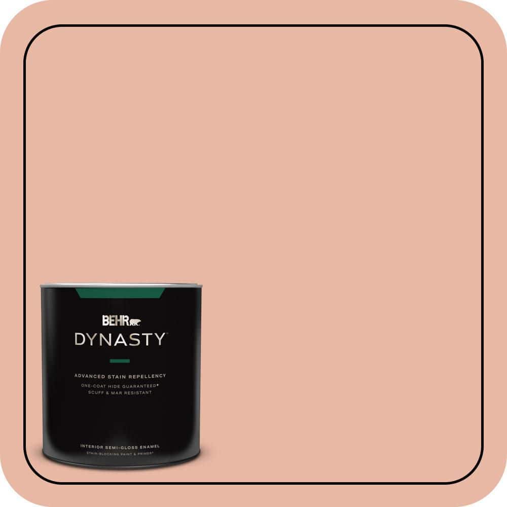1 qt. #M190-3 Pink Abalone Semi-Gloss Enamel Interior Stain-Blocking Paint and Primer price history on PriceWatchPro