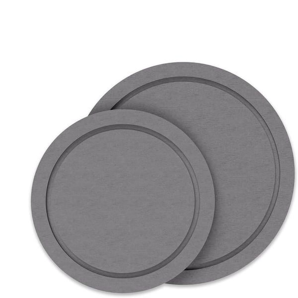 8+10 Inch Stone Plant Saucer for Indoor