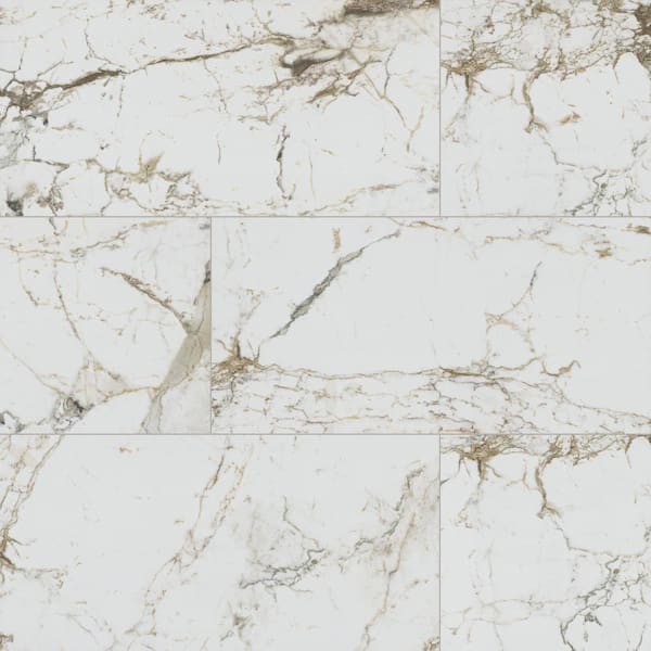 MSI Fusion 16 in. x 32 in. Matte Stone Look Porcelain Floor Tile (14.20 sq. ft./Case)